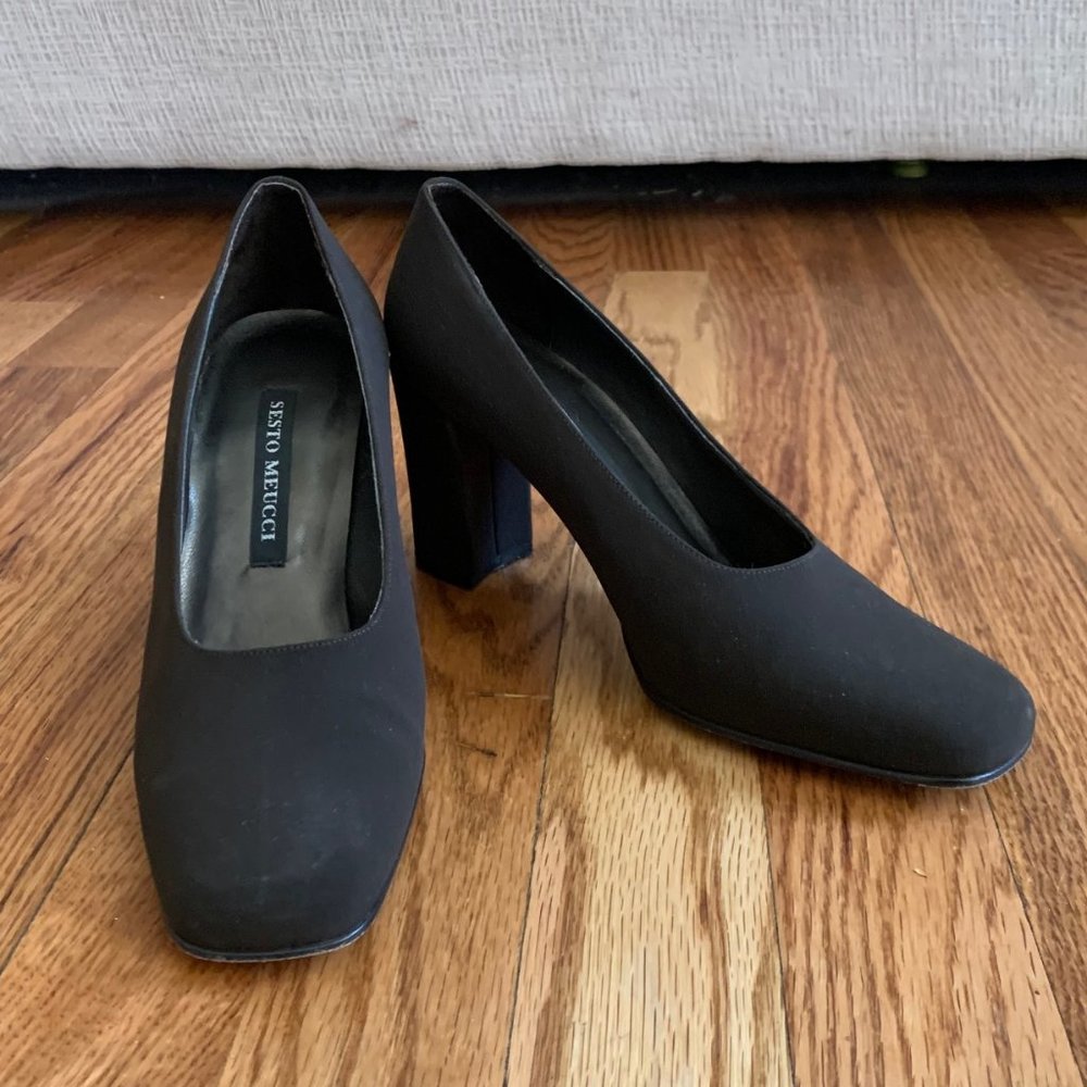Sesto Meucci Square Toe Pumps 6.5